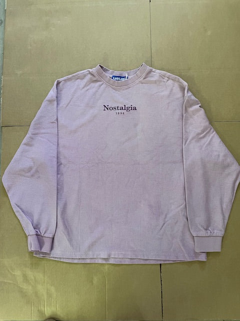 T-SHIRT LONGSLEEVE VERT VIOLET