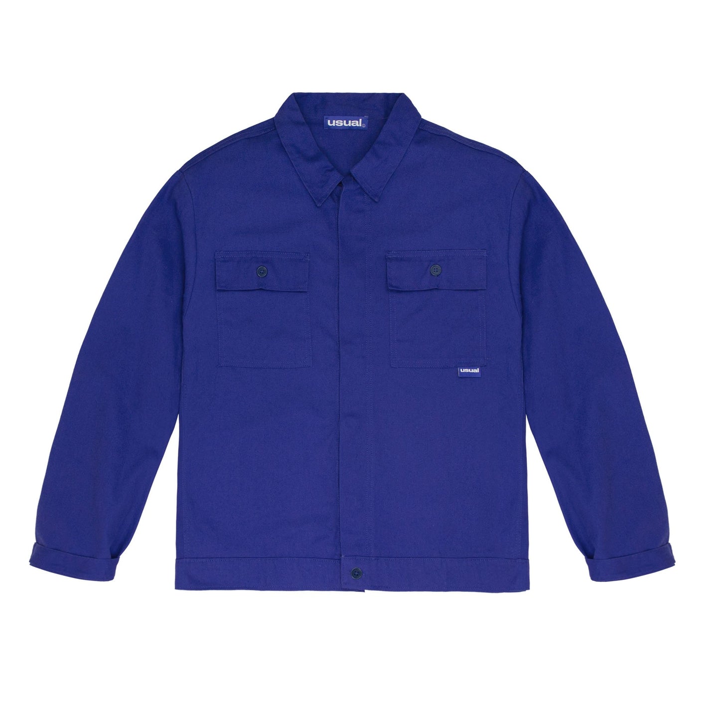 Usual - No Thanx Overshirt Royal Blue