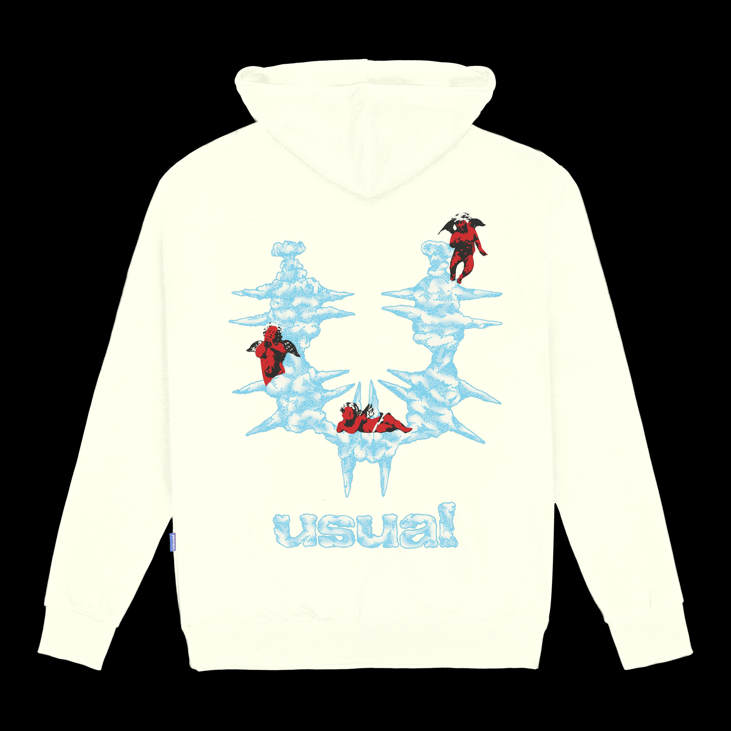 HOODIE CLOUDS BUTTER