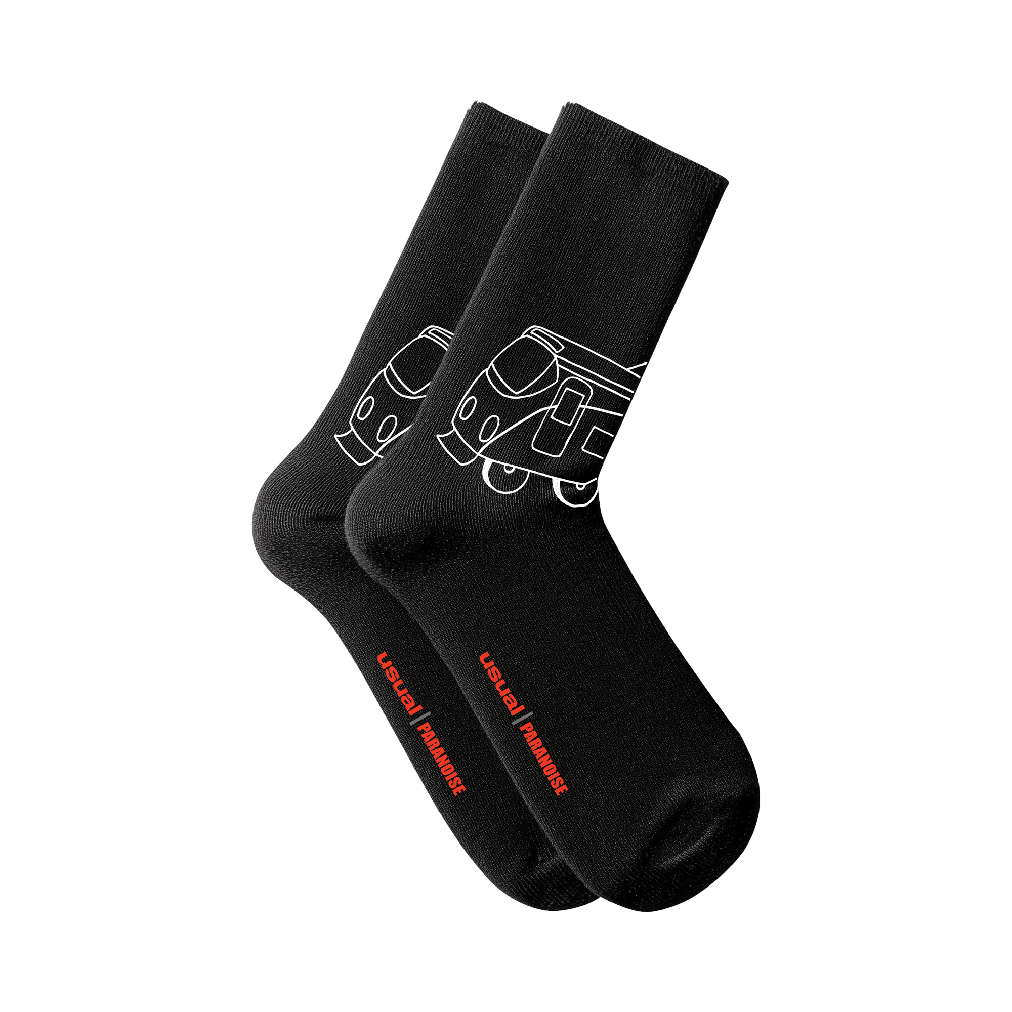USUAL X PARANOISE SOCKS