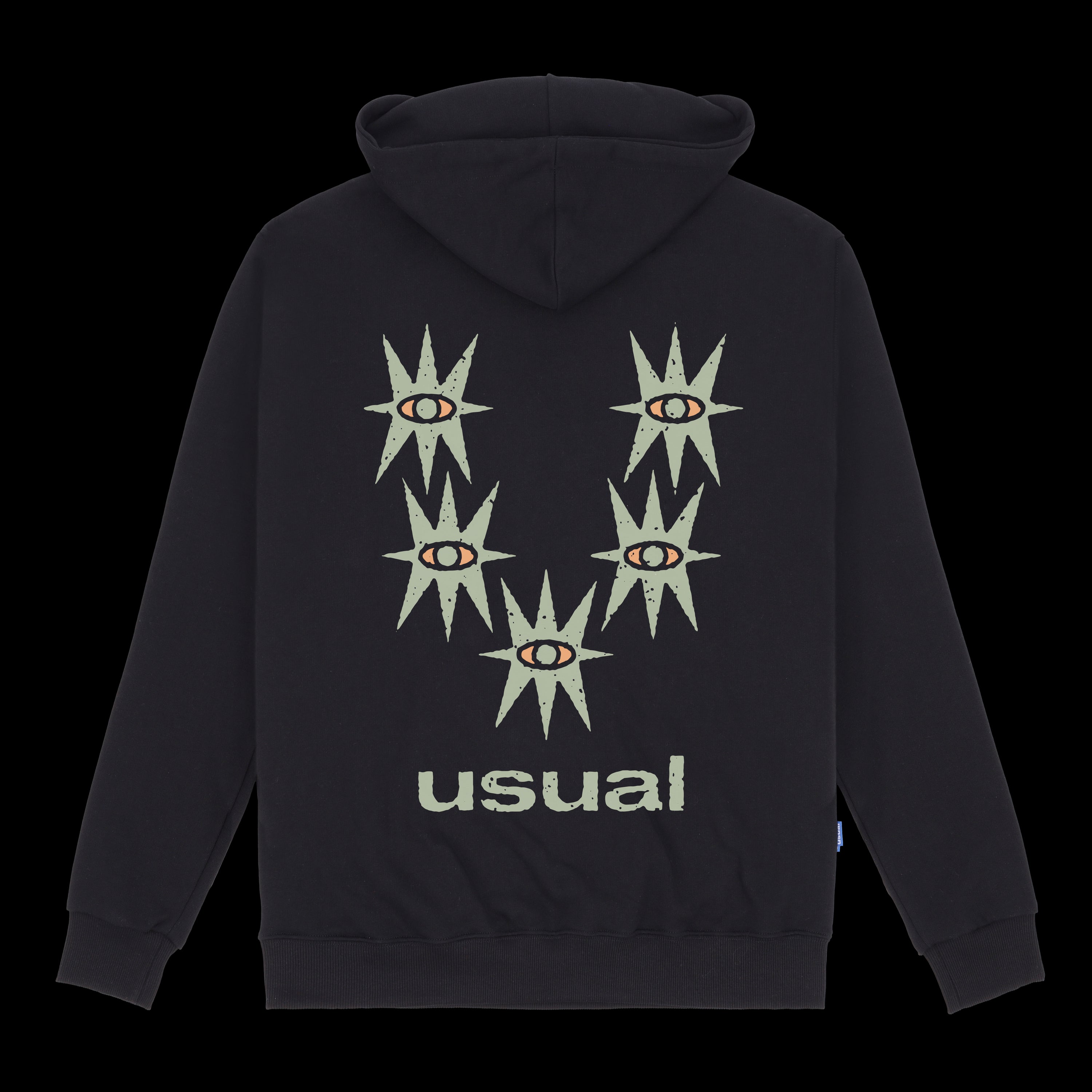 HOODIE EYESOPEN BLACK