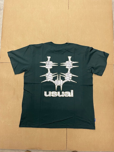 CRACKED T-SHIRT GREEN