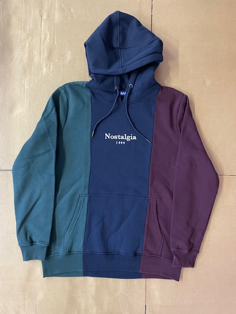 NOSTALGIA VERT HOODIE BLUE