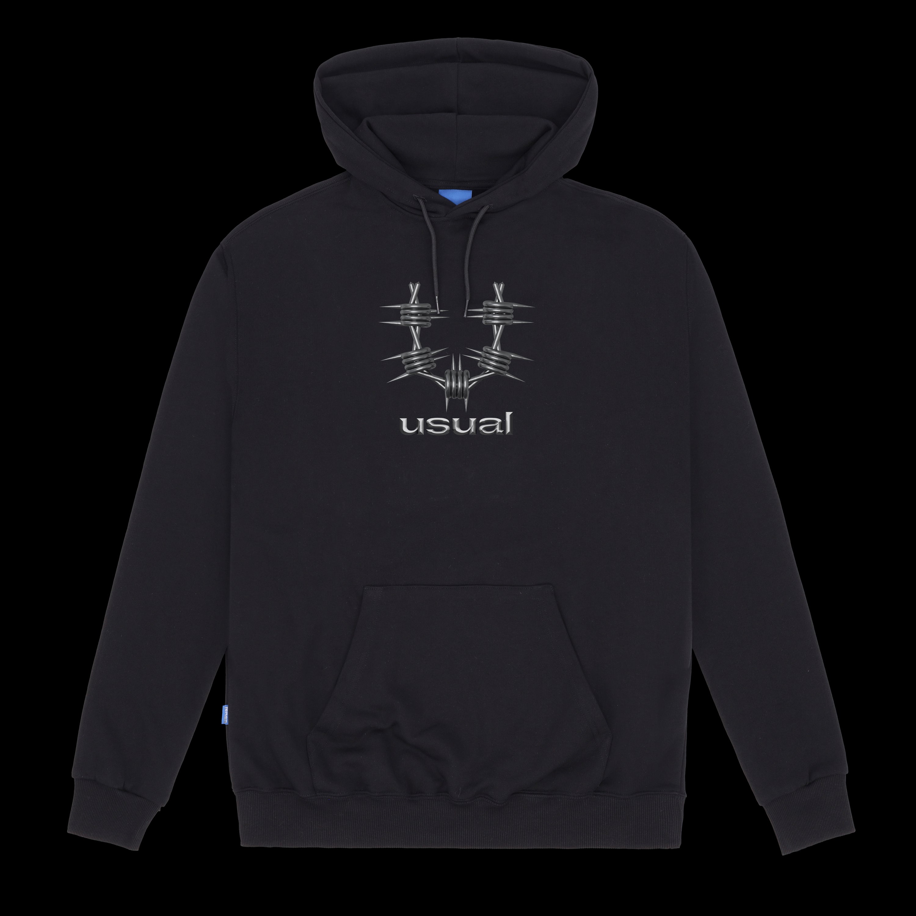 HOODIE METAL BLACK