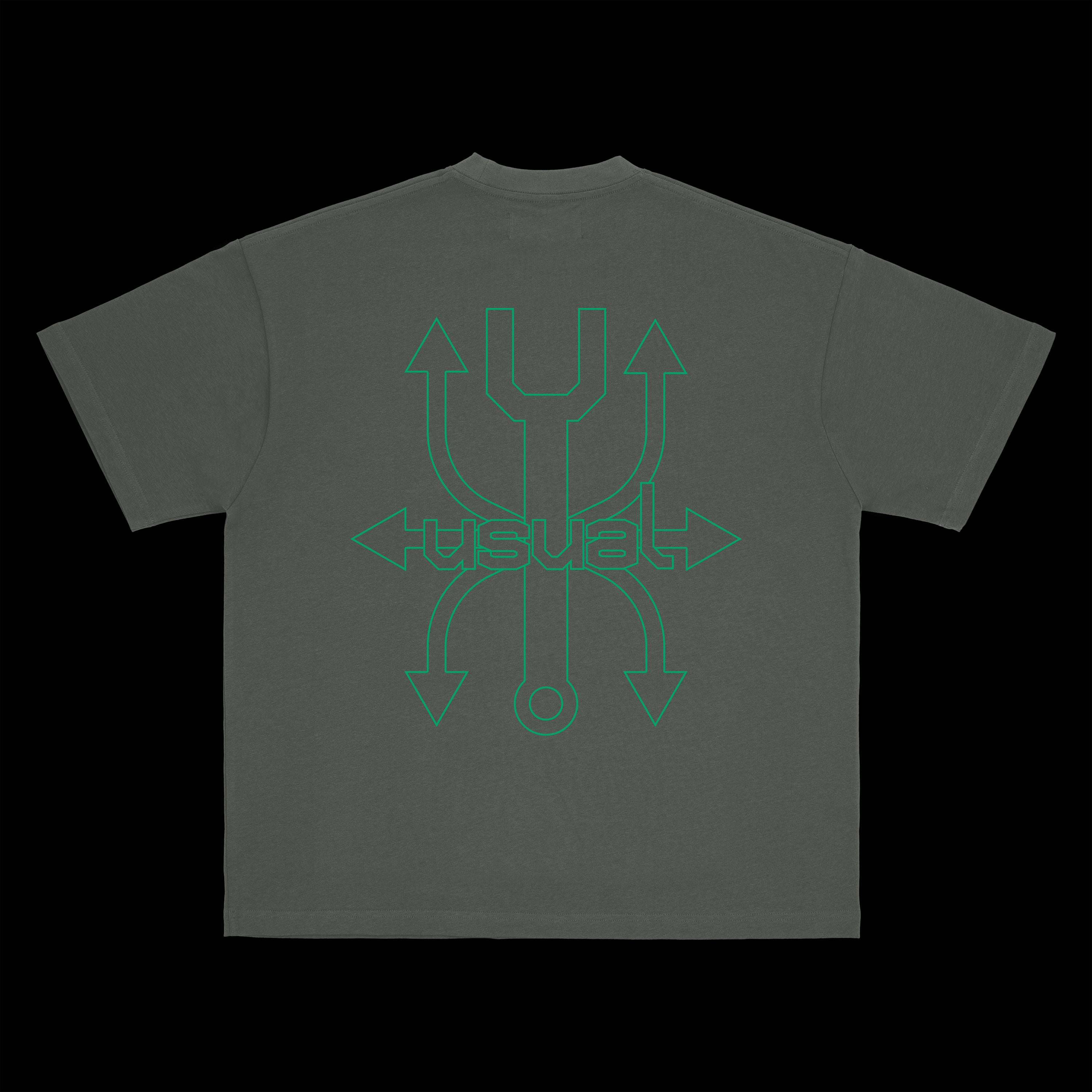 T-SHIRT WRECKS ANTHRACITE