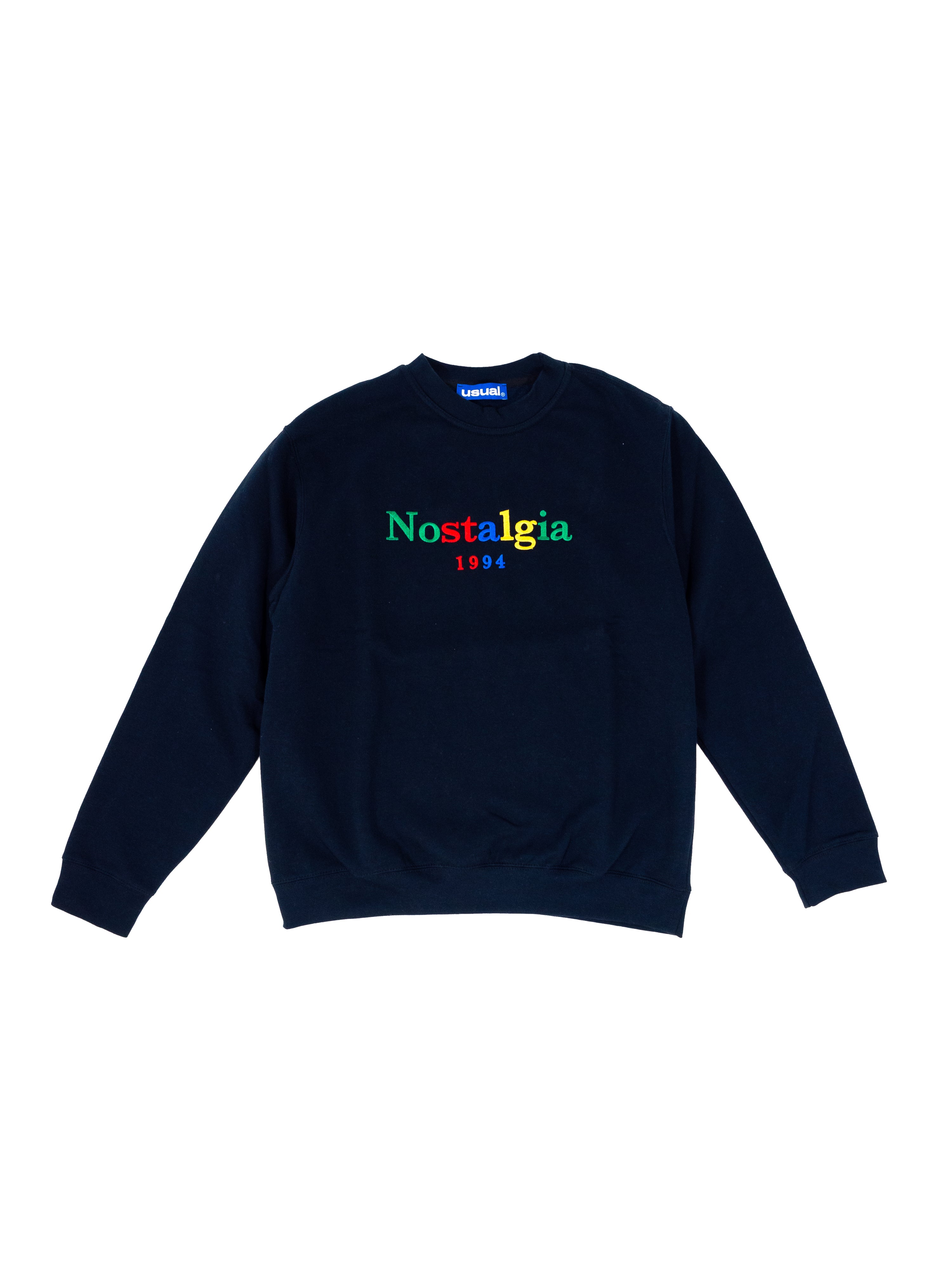 Nostalgia rainbow crewneck