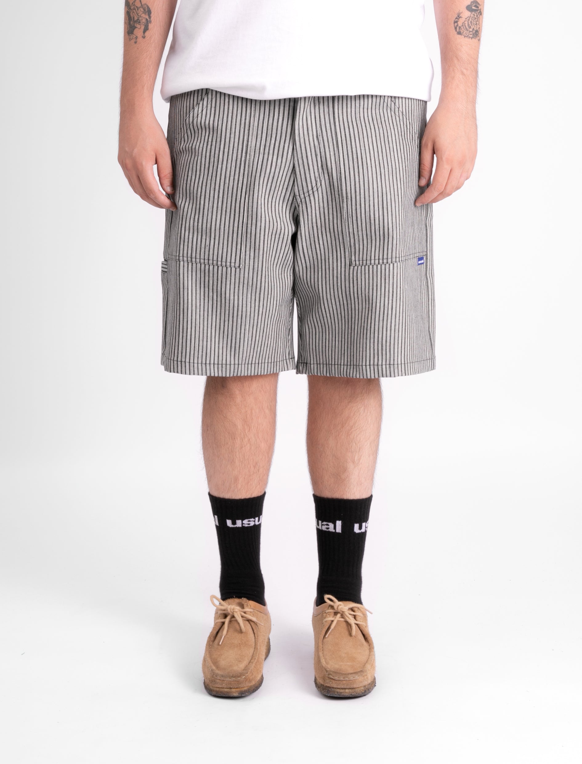 BUFFER SHORTS (STRIPED)