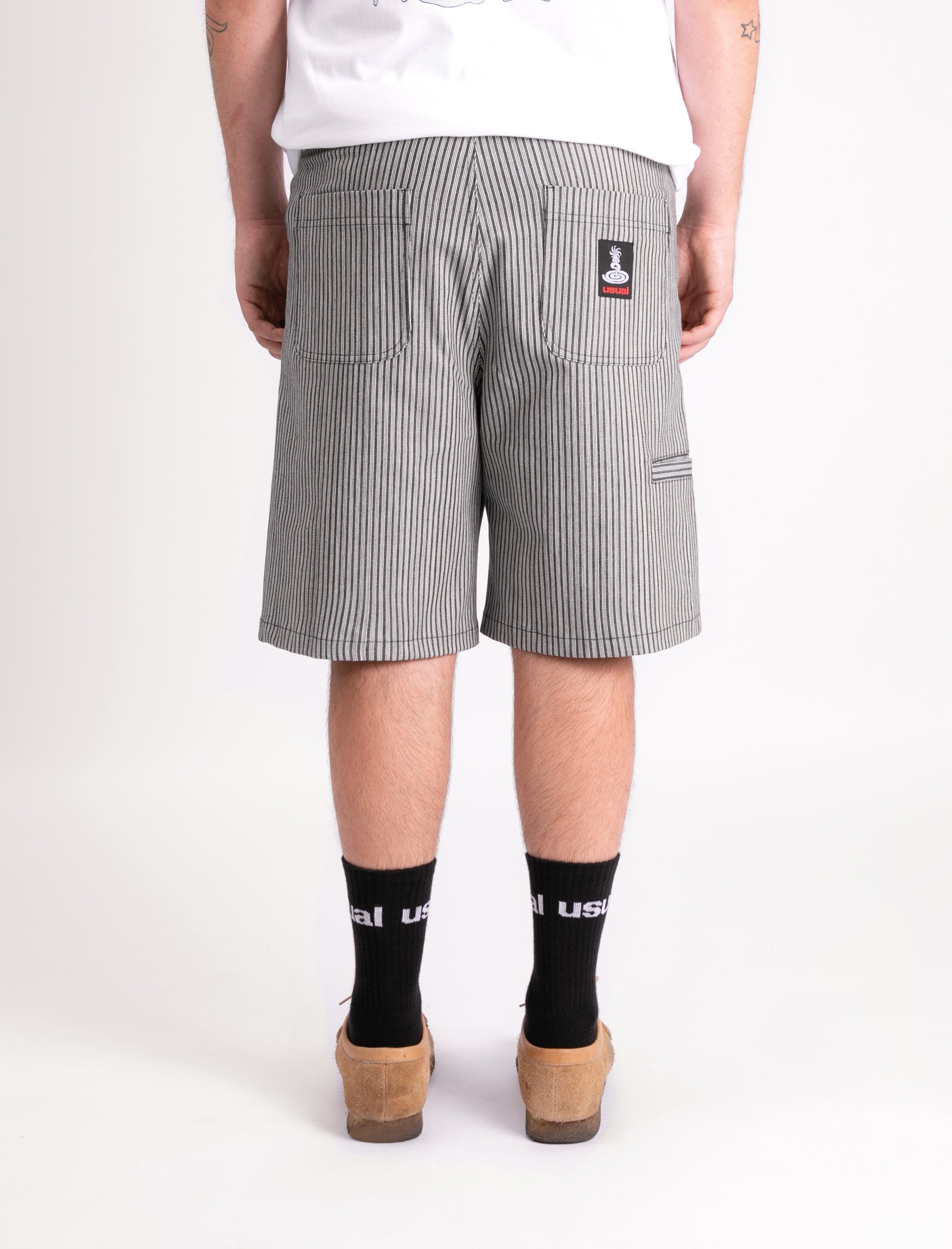 BUFFER SHORTS (STRIPED)