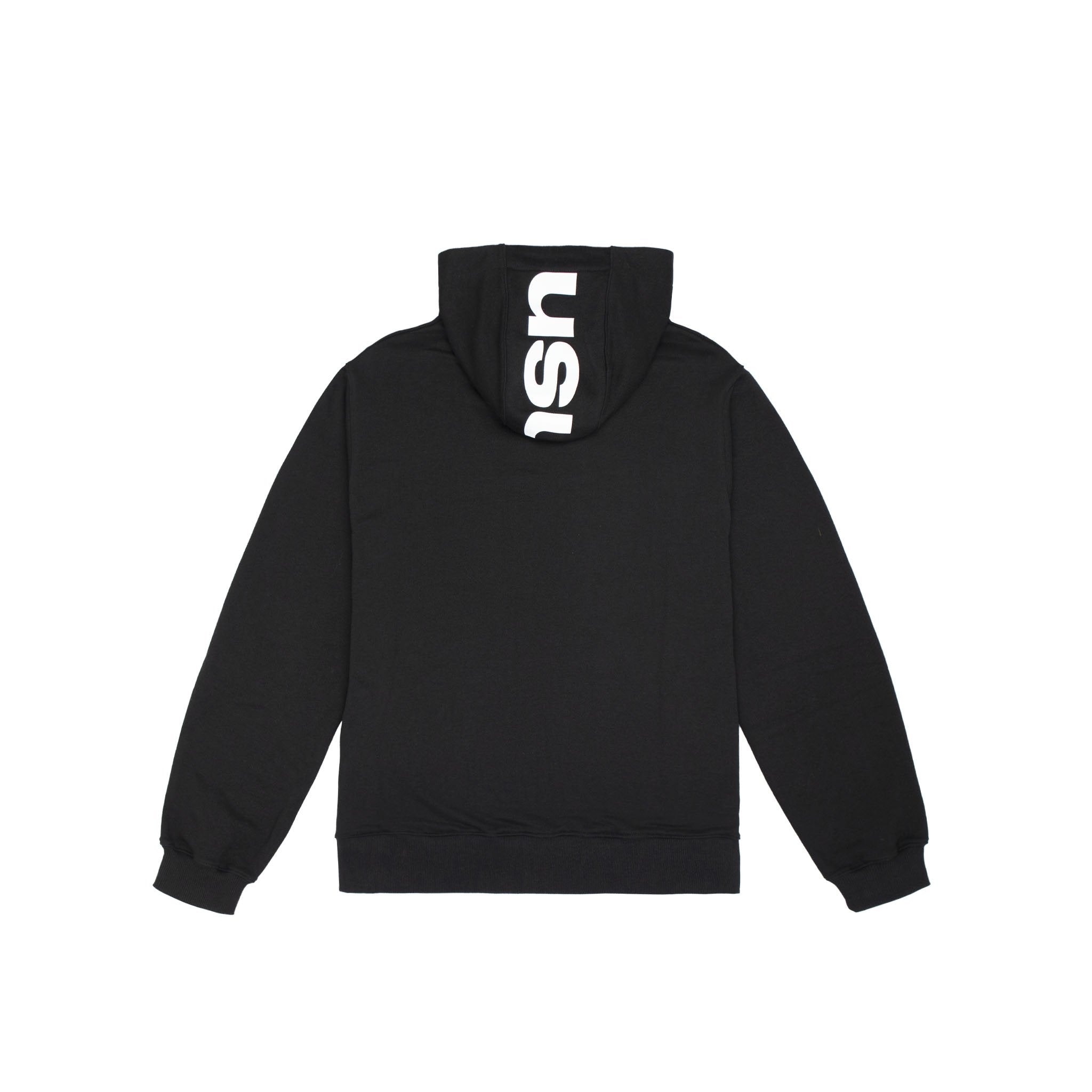 Usual - Clip Hoodie Black