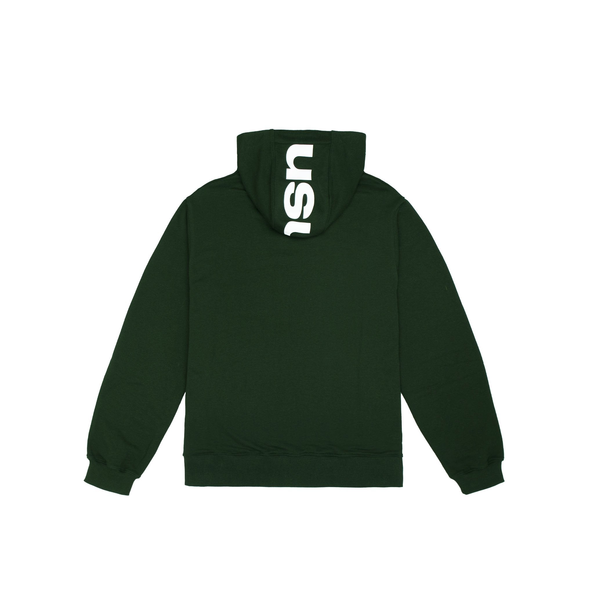 Usual - Clip Hoodie Dark Green