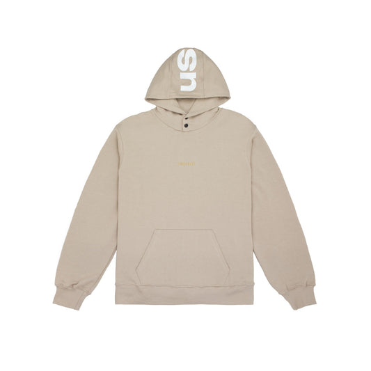 Usual - Clip Hoodie Sand
