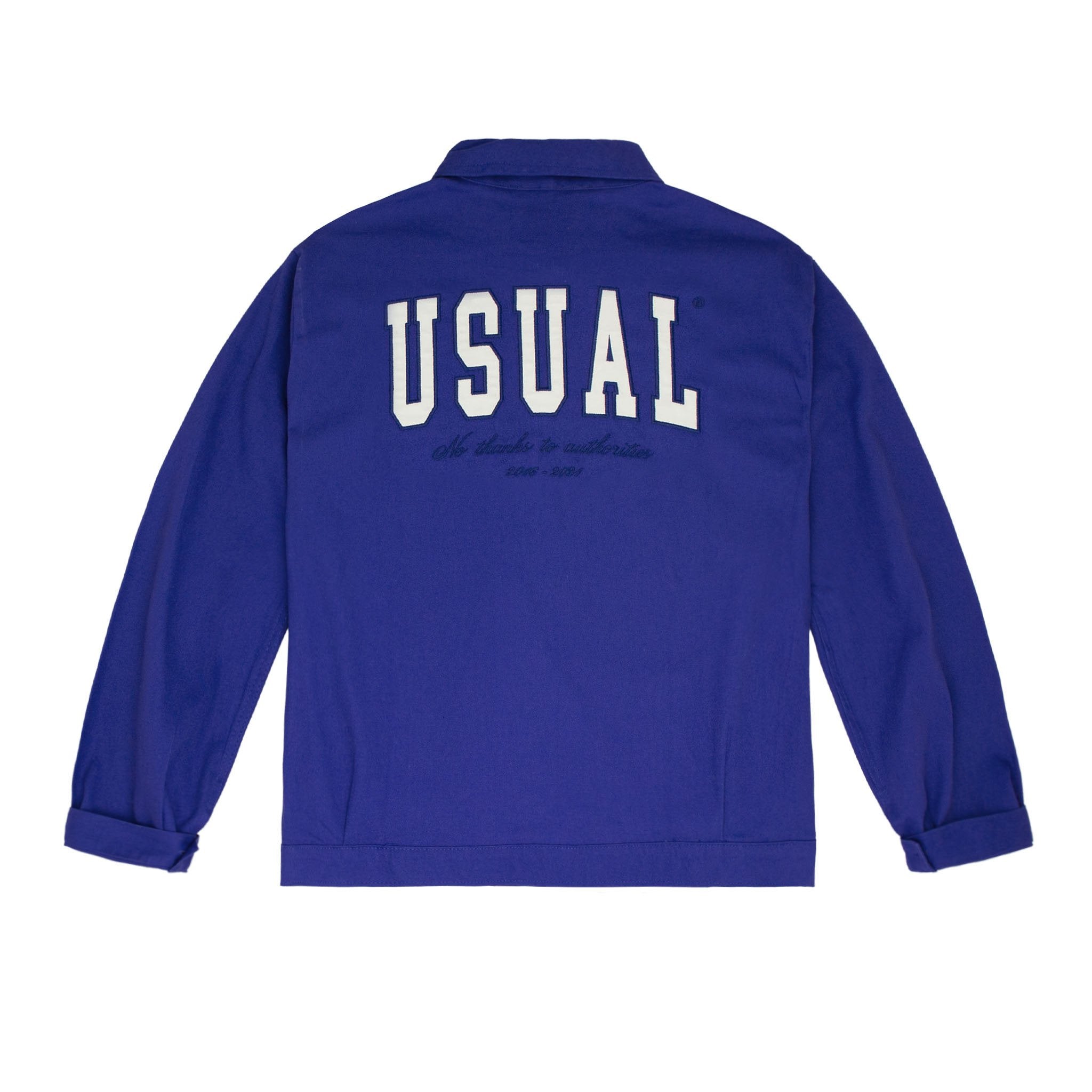 Usual - No Thanx Overshirt Royal Blue