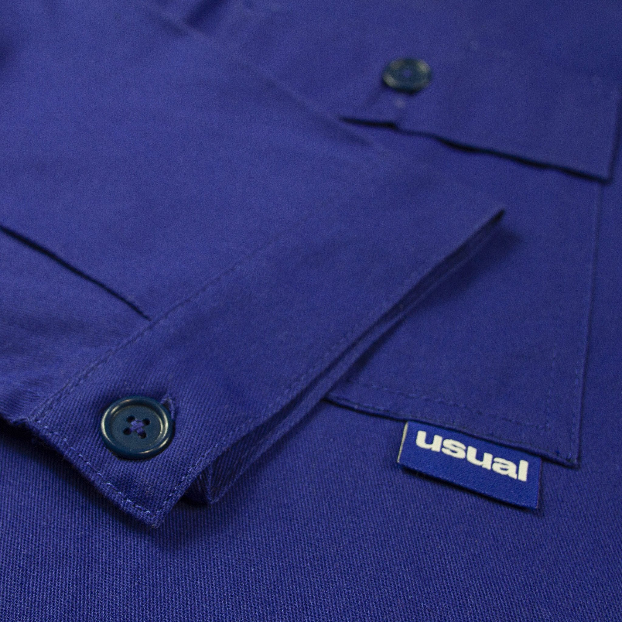 Usual - No Thanx Overshirt Royal Blue