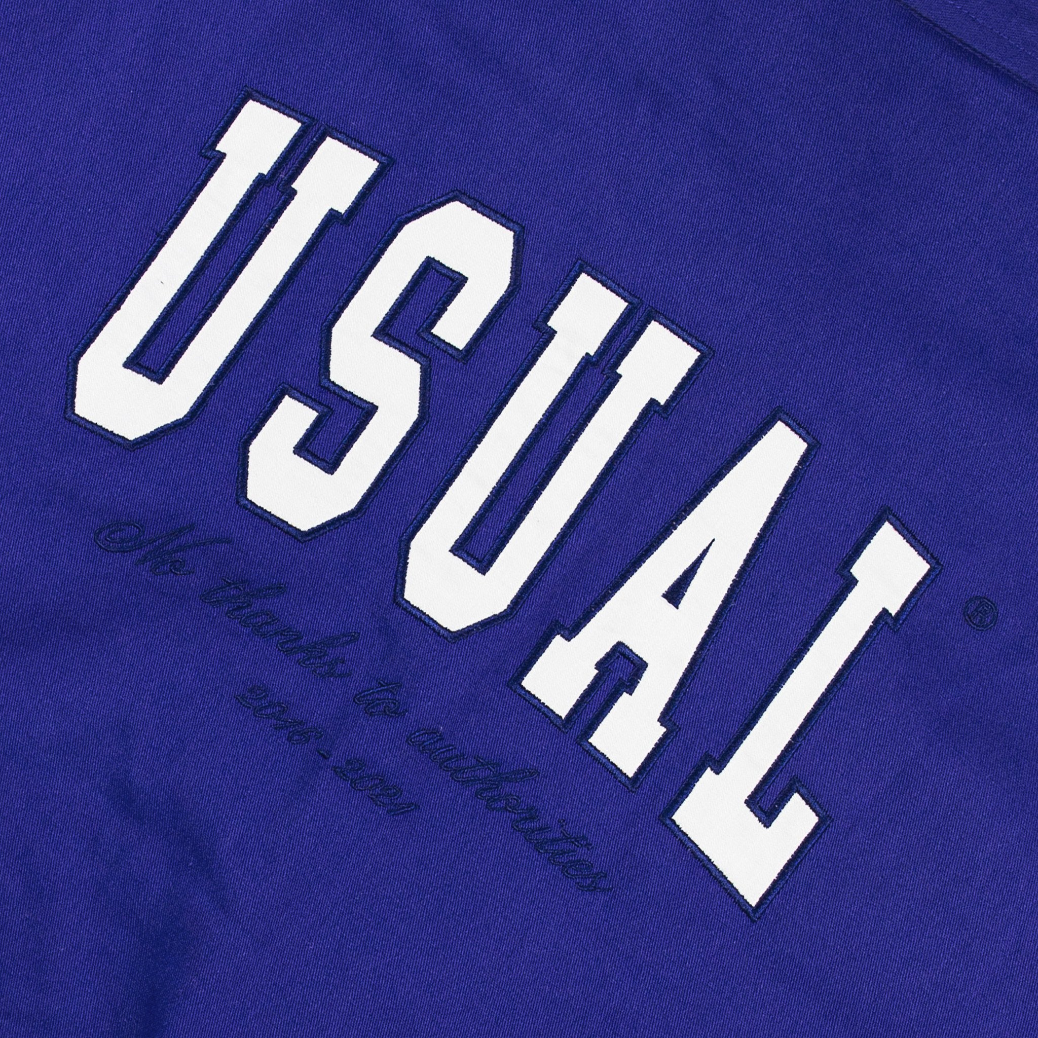 Usual - No Thanx Overshirt Royal Blue