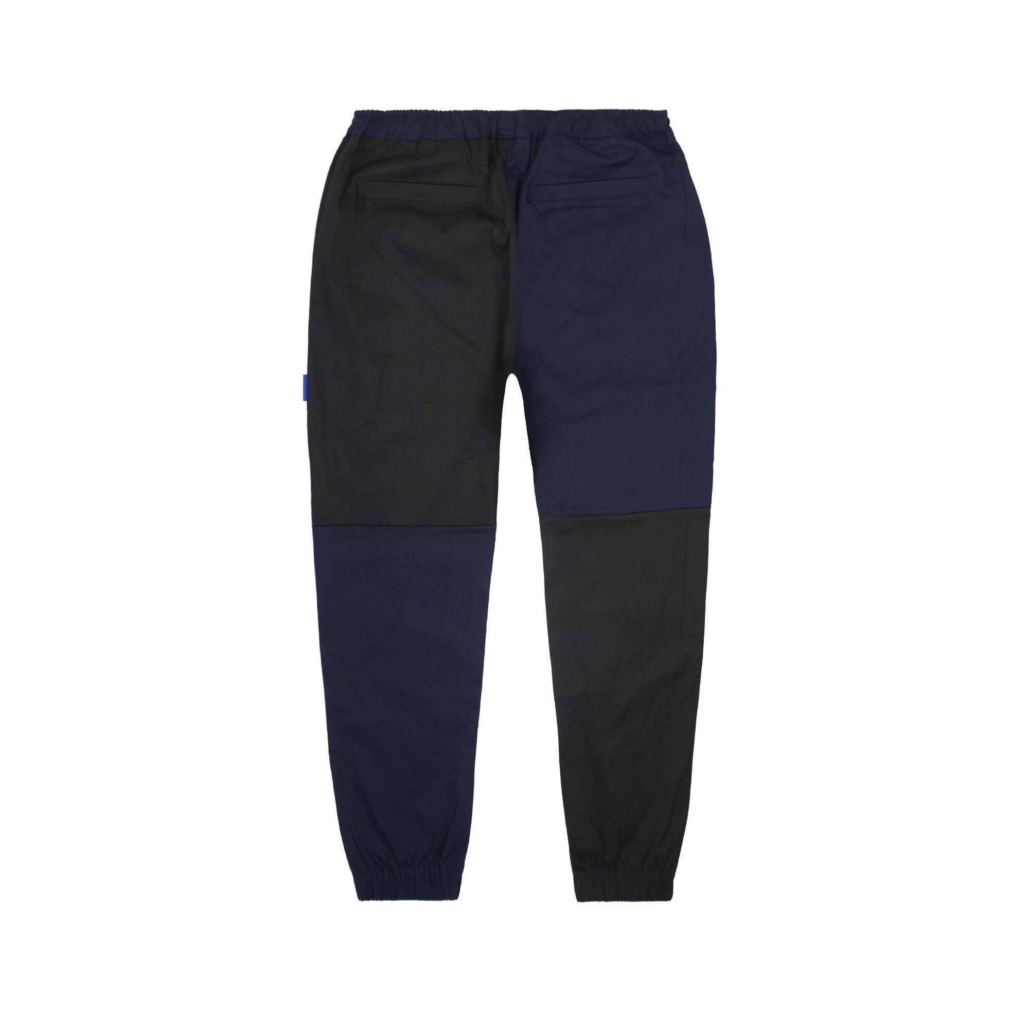 Usual - Big Check Trackpants Royal Blue