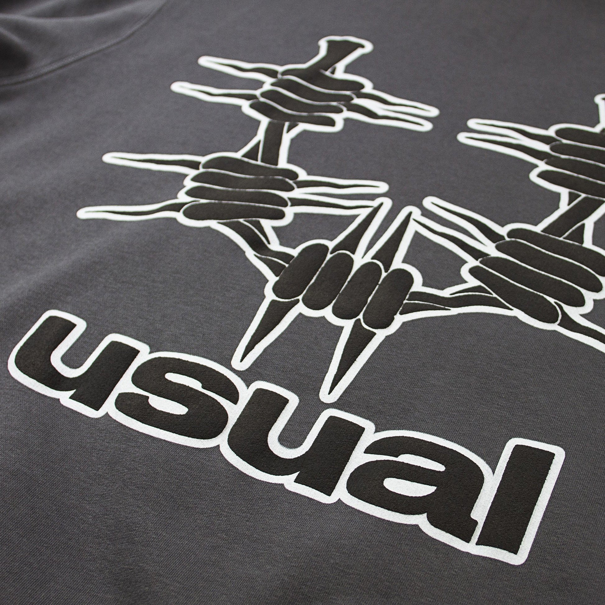 Usual - Outline Hoodie Antracite