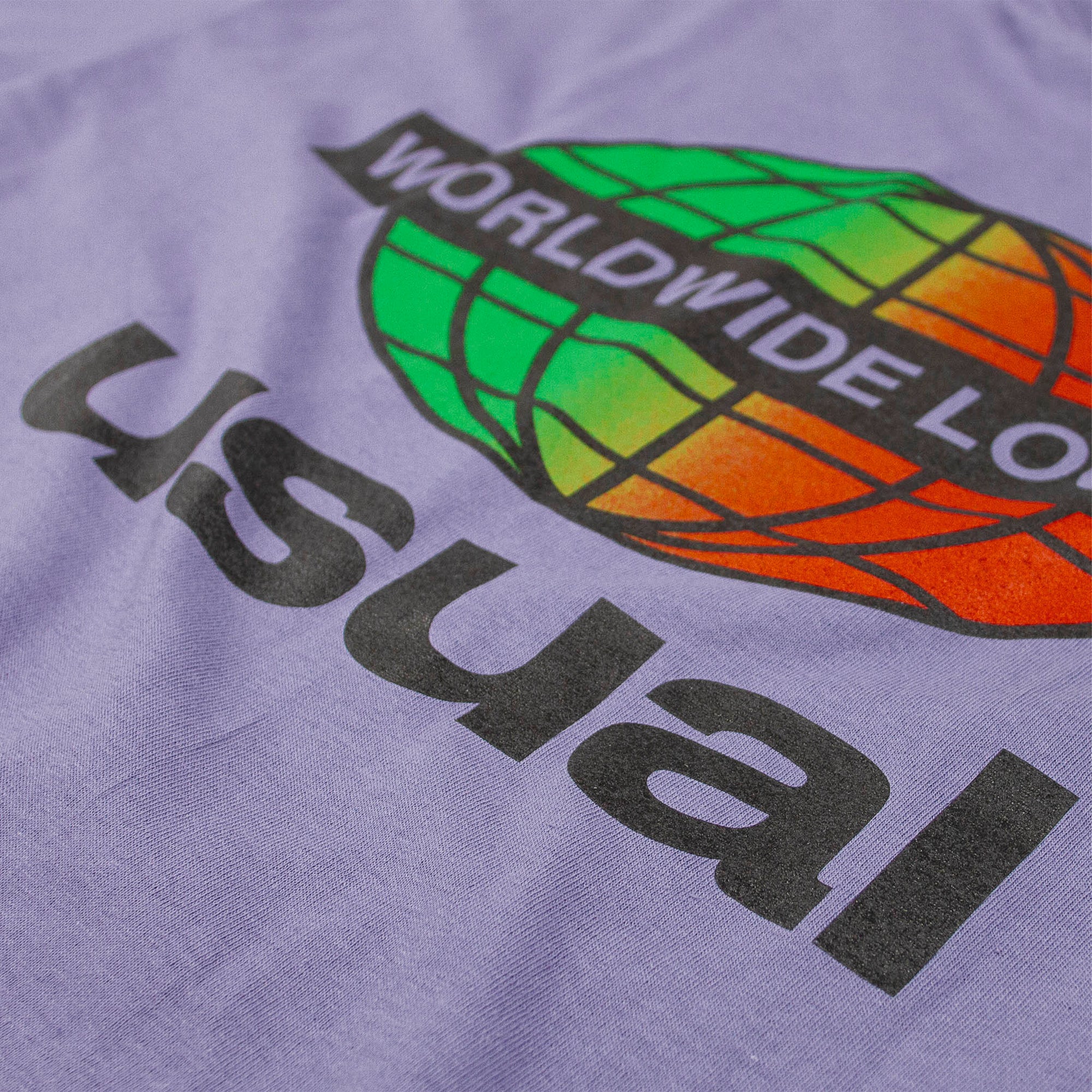 Usual - Worldwide Locals Gradient T-Shirt Purple
