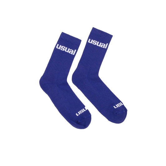Usual - Logo Socks Royal Blue